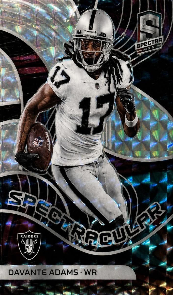 2022 Panini Spectra Football Interstellar Davante Adams #SPEC-DAD