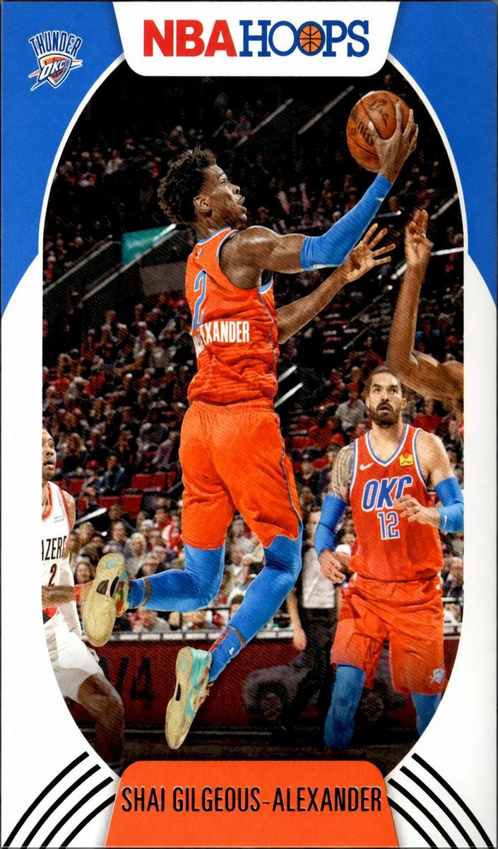 2020 Panini Hoops Basketball Shai Gilgeous-Alexander #134 SGC 9.5