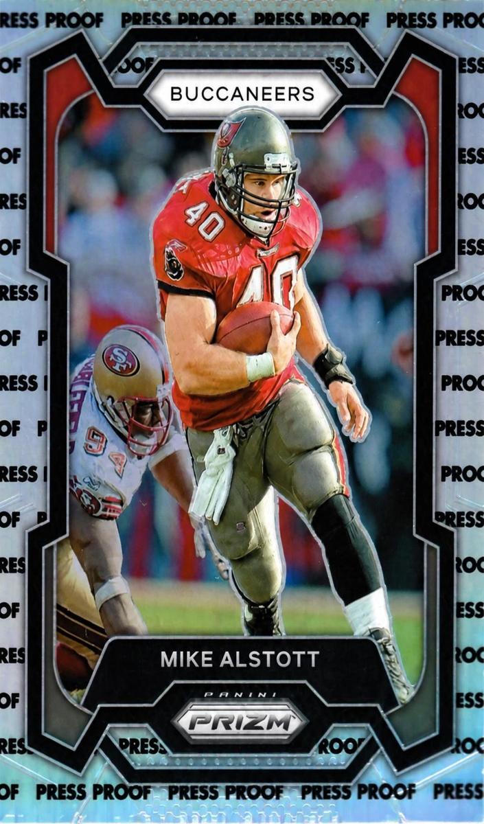 2023 Panini Prizm Football Press Proof Mike Alstott #280
