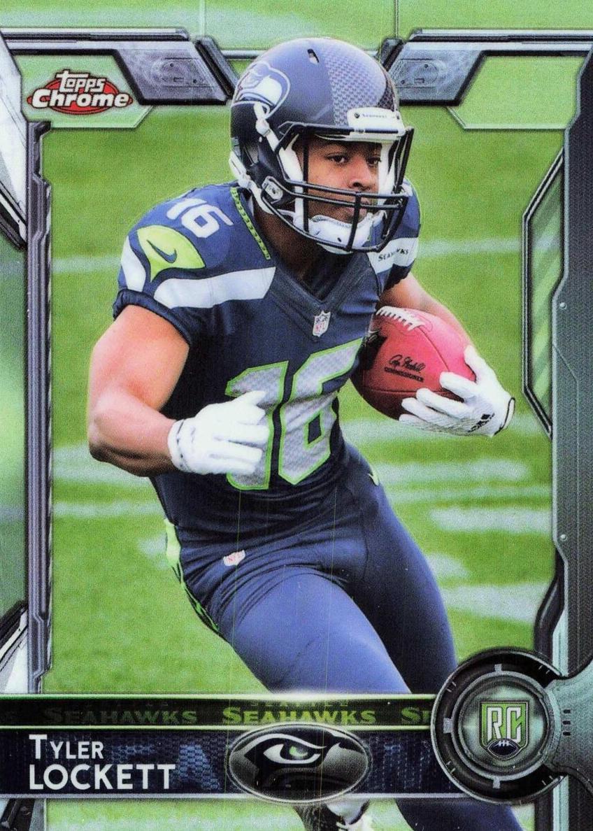 2015 Topps Chrome Football Tyler Lockett #178