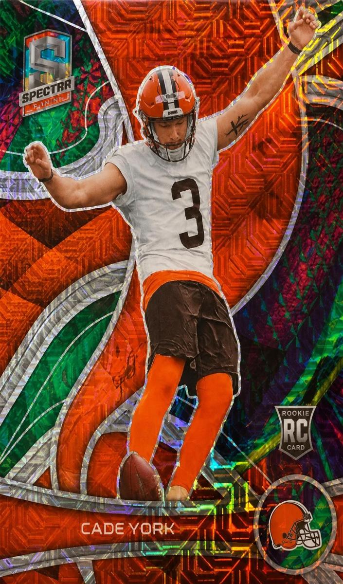 2022 Panini Spectra Football Meta Cade York #190