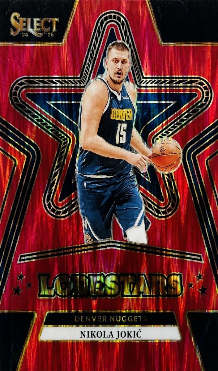 2024 Panini Select Basketball Red Flash Nikola Jokic #7