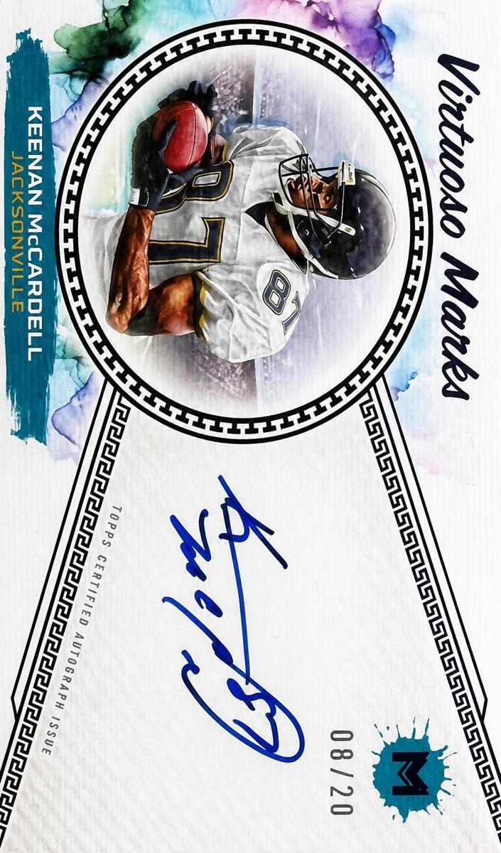 2023 Topps Motif Football Ultramarine Blue Keenan McCardell #VM-KM