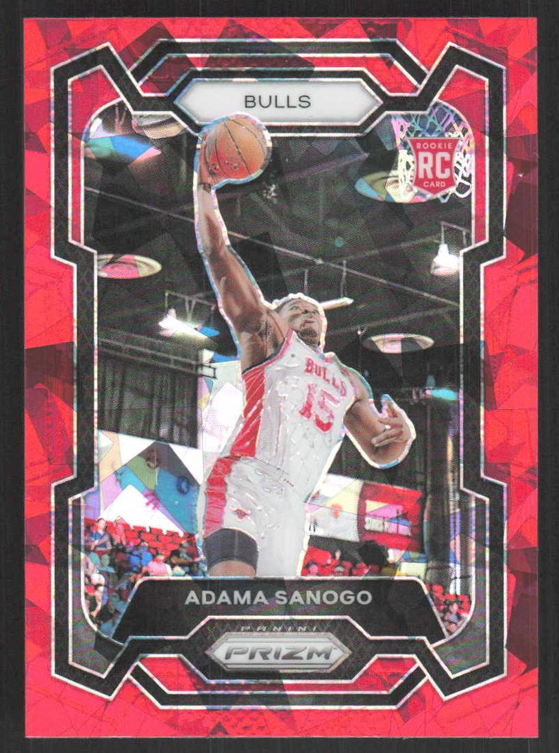 2023 Panini Prizm Basketball Red Ice Adama Sanogo #286