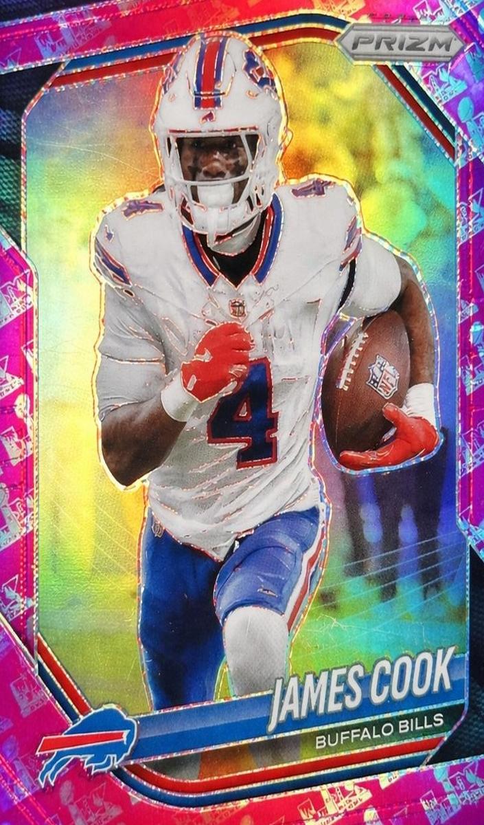 2025 Panini Prizm Football Super Bowl LX James Cook #27