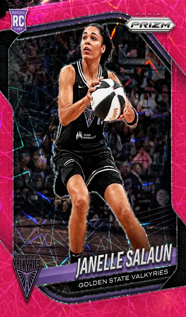 2025 Panini Prizm WNBA Basketball Pink Velocity Janelle Salaun #20