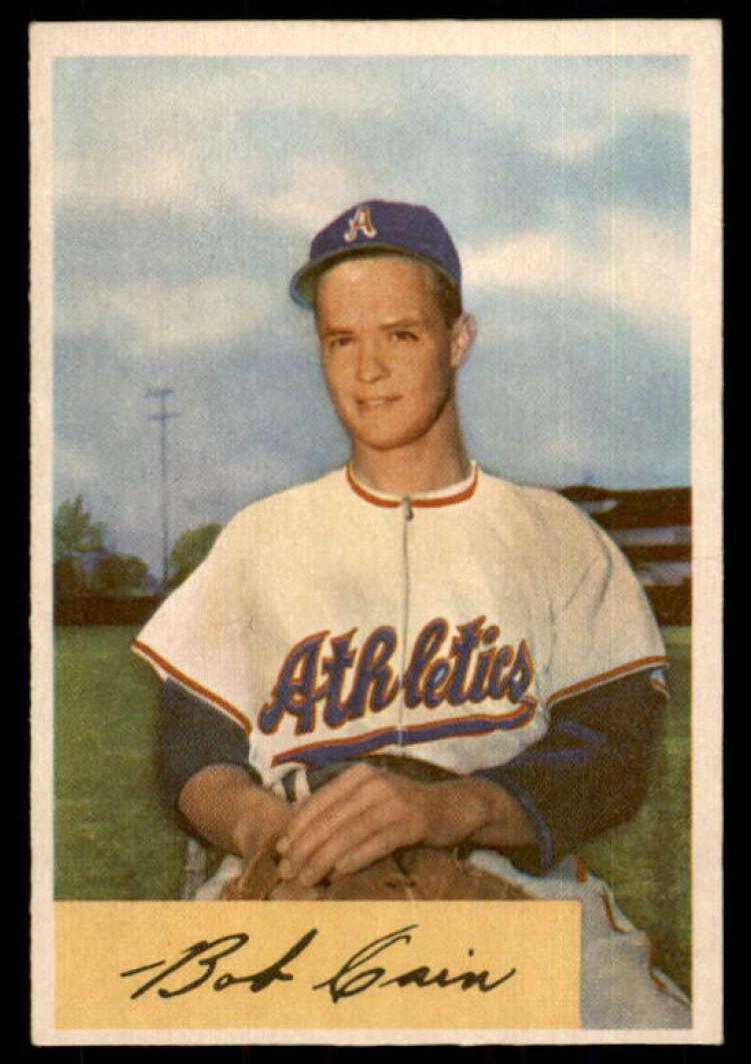 1954 Bowman Baseball Bob Cain #195 PSA 6