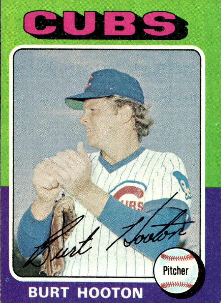 1975 Topps Baseball Burt Hooton #176 PSA 8