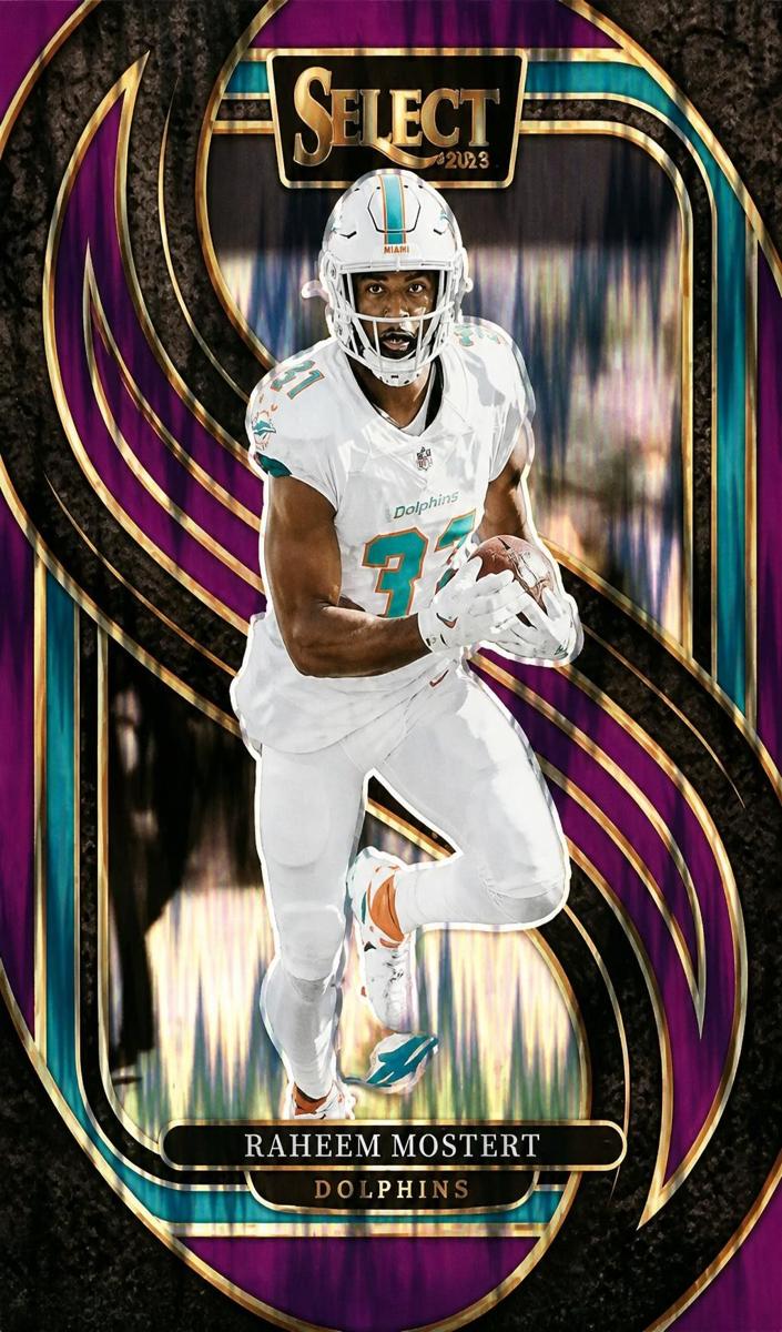 2024 Panini Select Football Purple Shock Raheem Mostert #188
