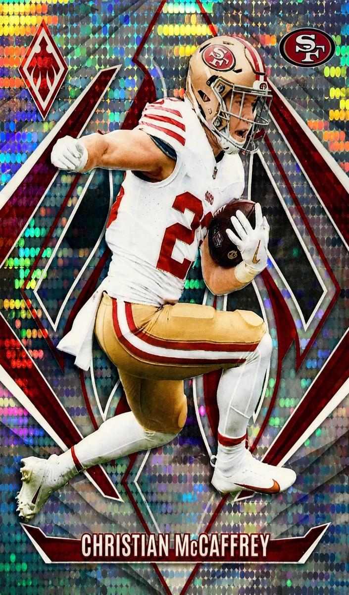 2024 Panini Phoenix Football Pulsar Christian McCaffrey #26