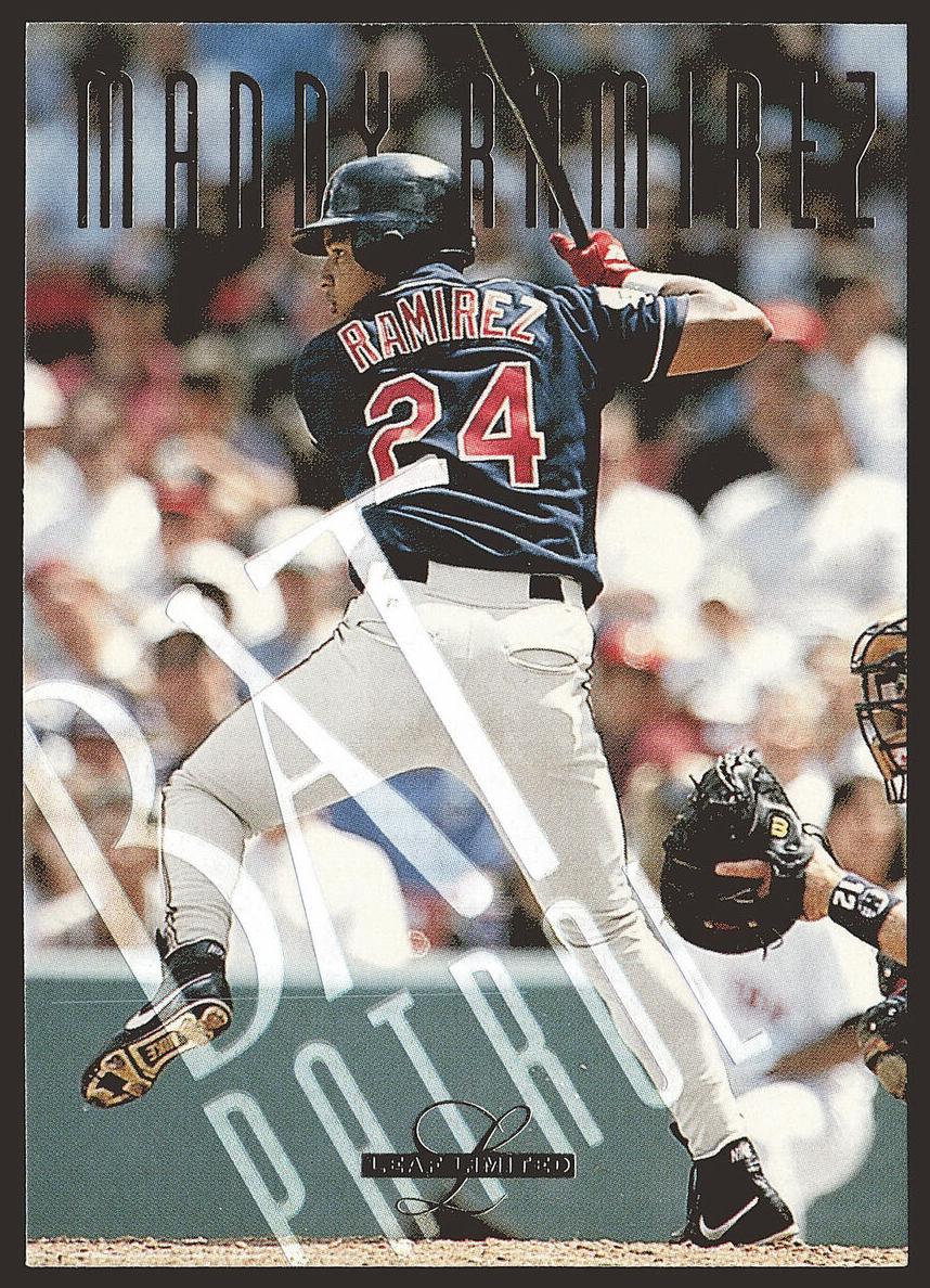 1995 Leaf Limited Baseball Manny Ramirez #7