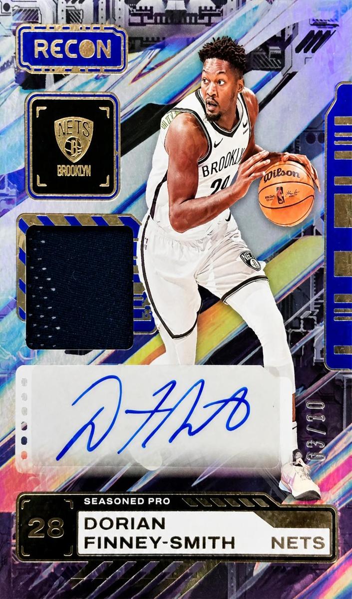 2023 Panini Recon Basketball Blue Dorian Finney-Smith #SPA-DFS