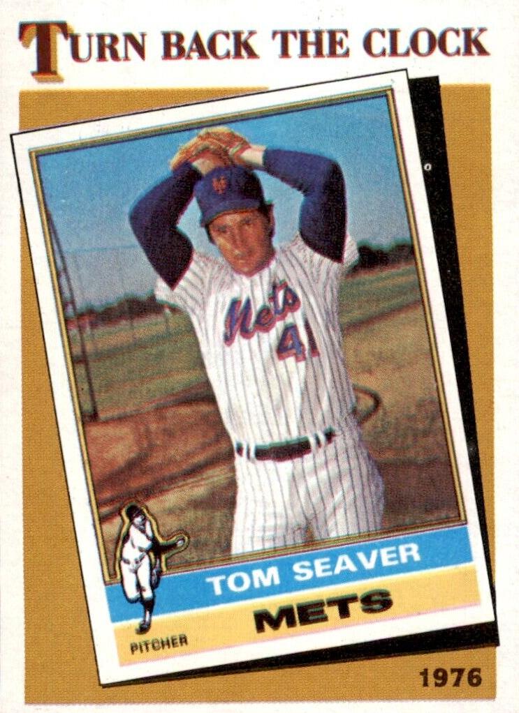 1986 Topps Baseball Tom Seaver #402 PSA 10