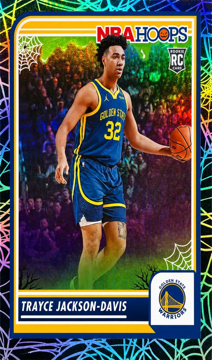 2023 Panini Haunted Hoops Basketball Holo Webs Trayce Jackson-Davis #68