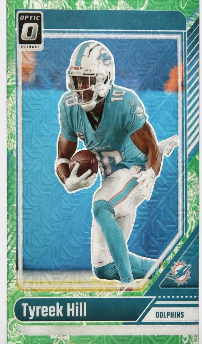 2024 Donruss Optic Football Dragon Tyreek Hill #123
