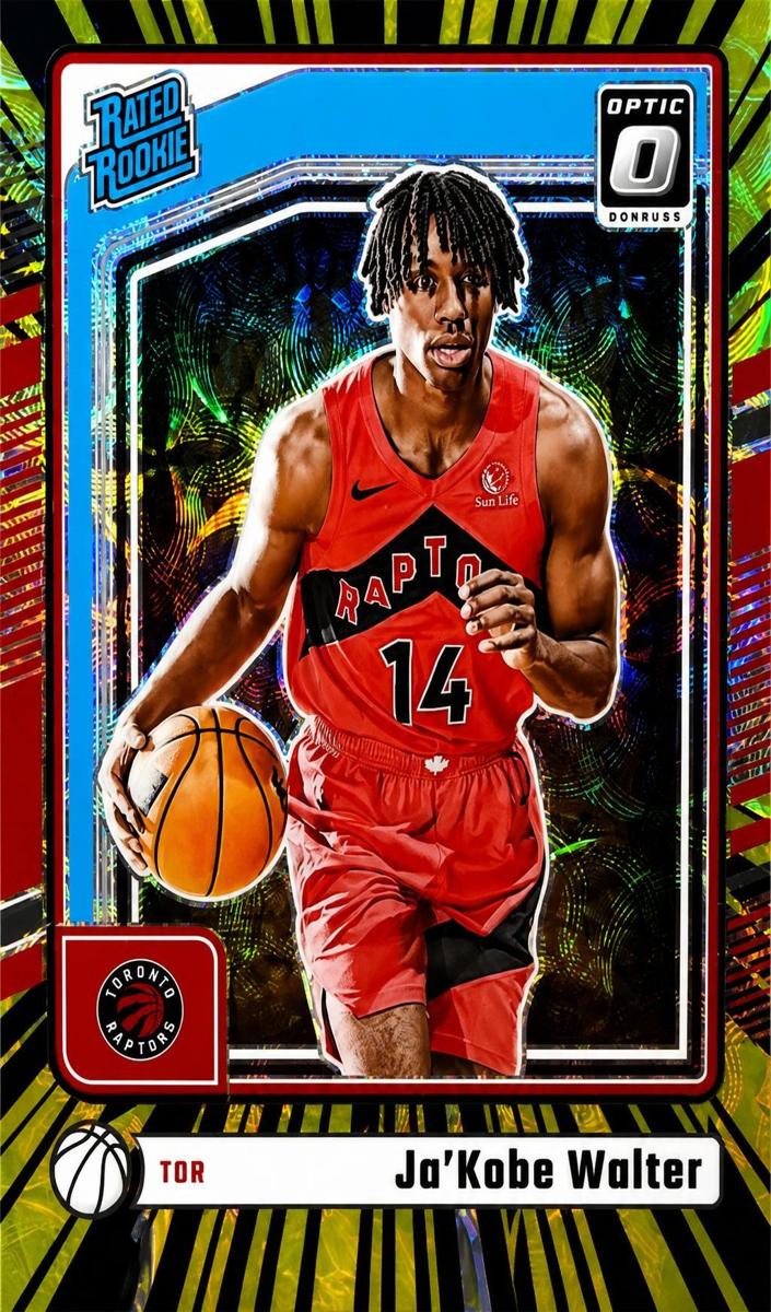 2024 Donruss Optic Basketball Electricity International Ja'Kobe Walter #283