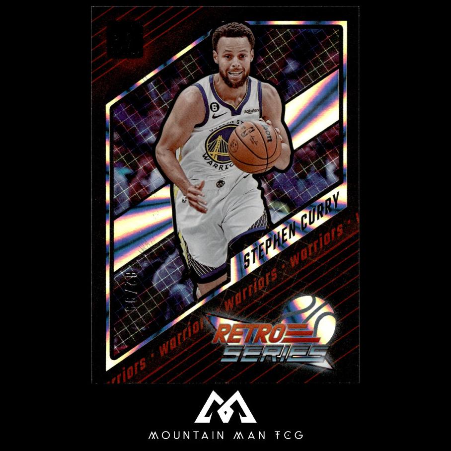 2023 Panini Donruss Basketball Holo Laser Stephen Curry #14 PSA 9