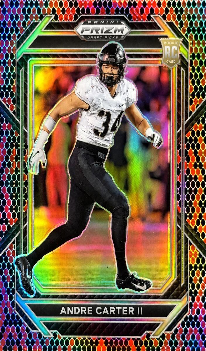 2023 Panini Prizm Draft Picks Football Andre Carter II #192
