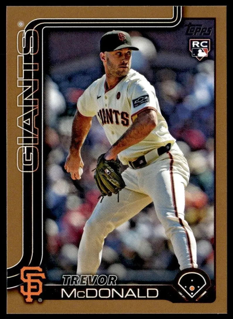 2025 Topps Baseball Gold Trevor McDonald #357