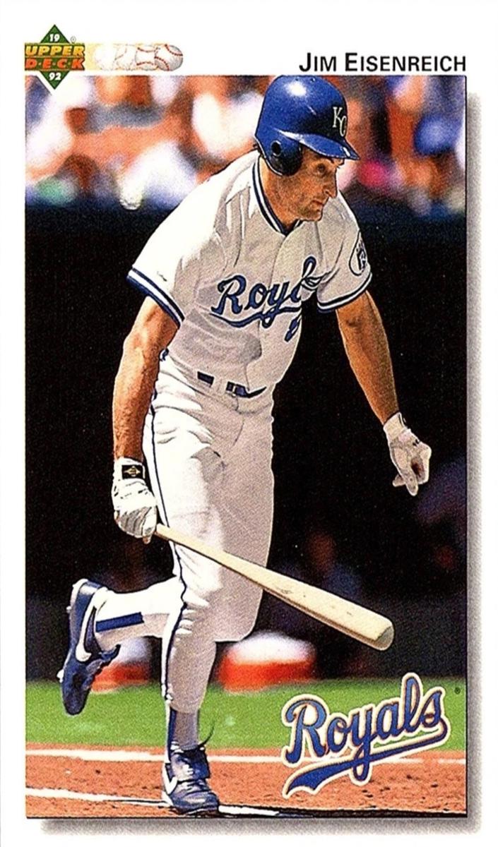 1992 Upper Deck Baseball Jim Eisenreich #539