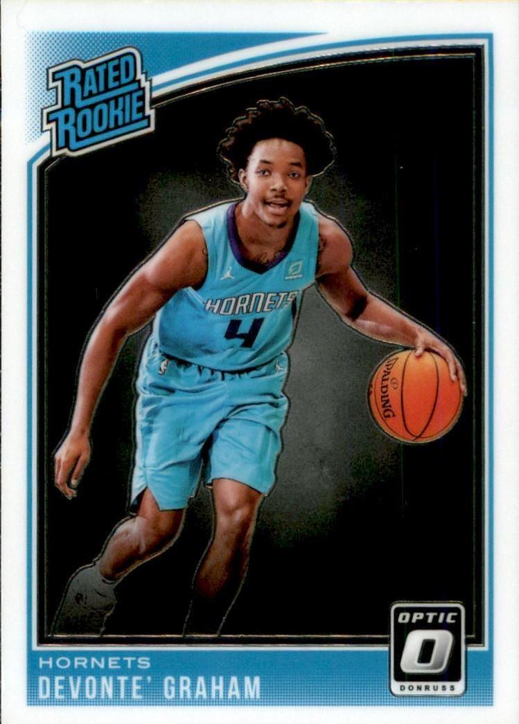 2018 Donruss Optic Basketball Devonte' Graham #189 PSA 10