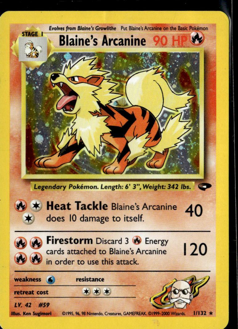 Blaine's Arcanine