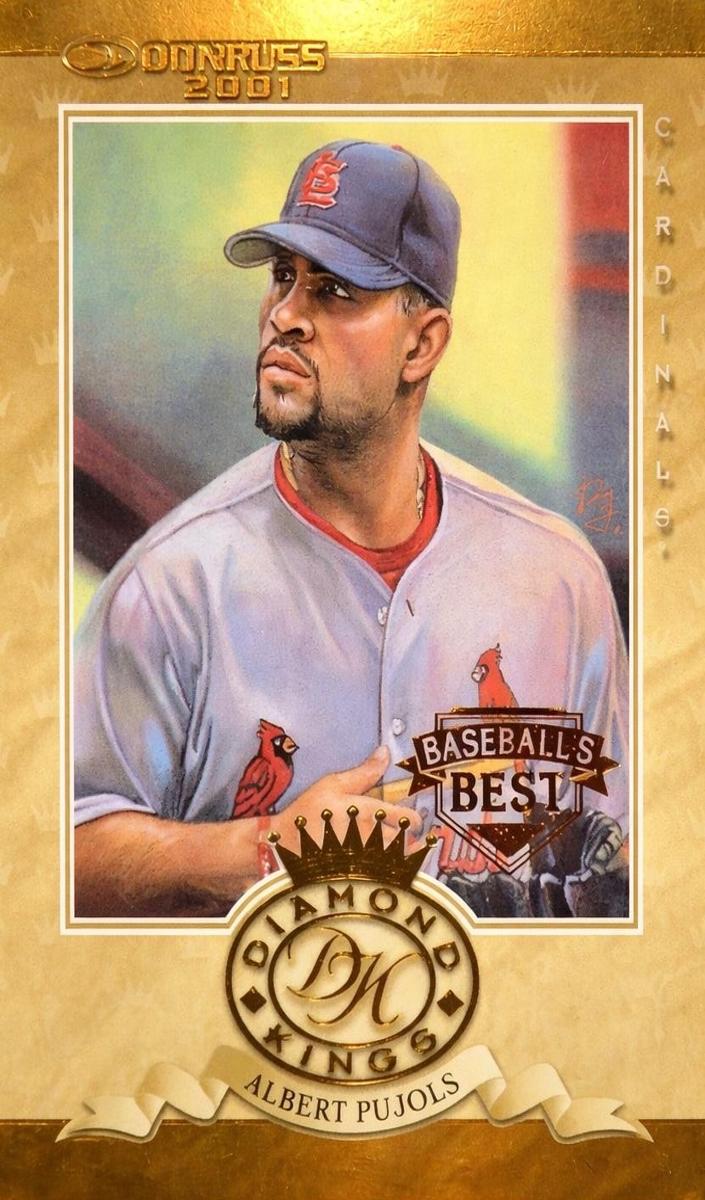 2001 Donruss Baseball Bronze Albert Pujols #RDK-3 BGS 9.5
