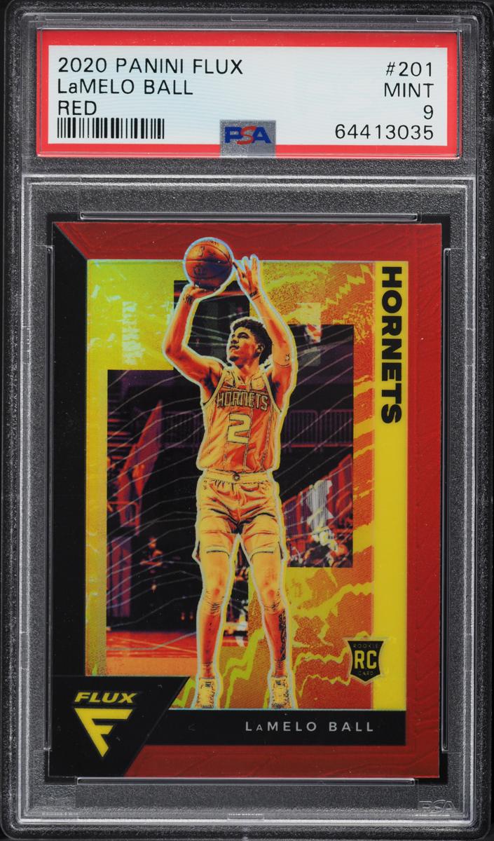 2020 Panini Flux Basketball Red LaMelo Ball #201 SGC 9.5