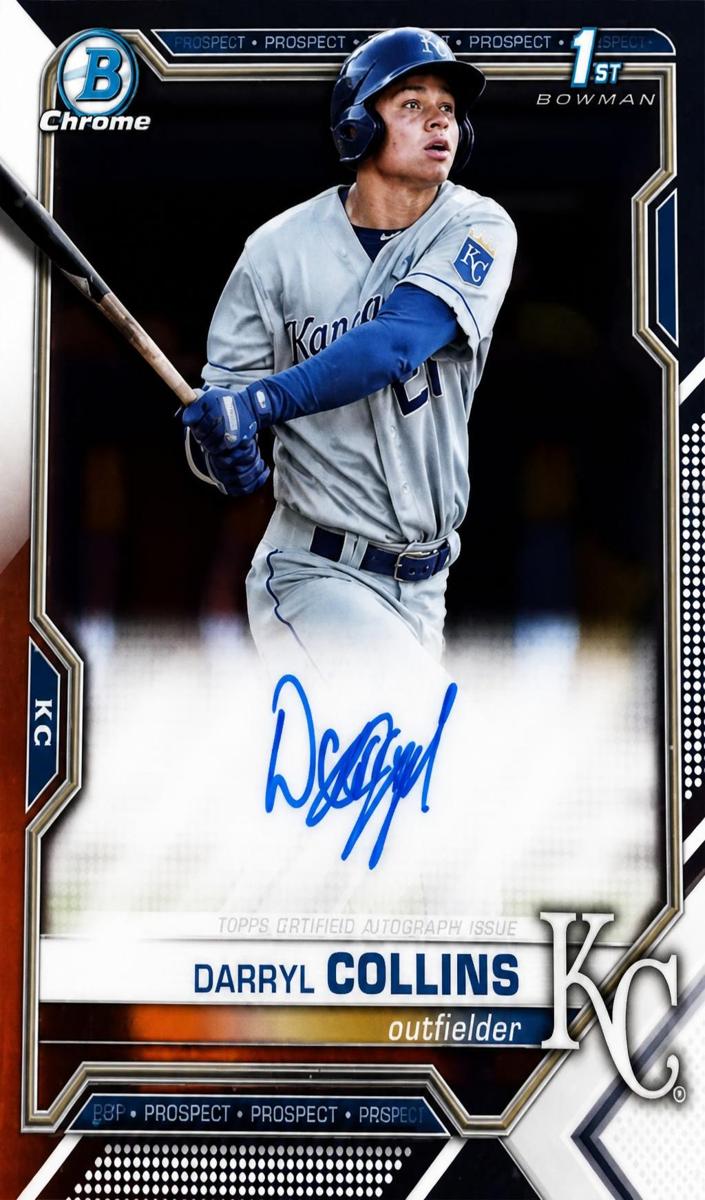 2021 Bowman Chrome Prospects Baseball Darryl Collins #CPA-DC