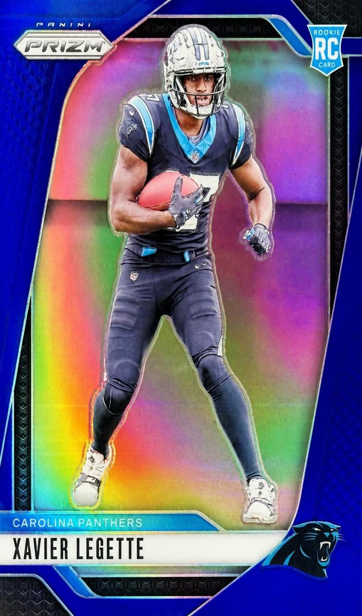 2024 Panini Prizm Football Blue Xavier Legette #398