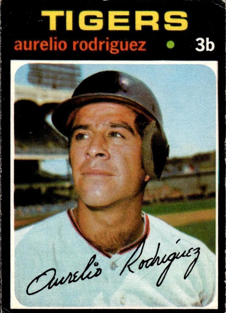 1971 O-Pee-Chee Baseball Aurelio Rodriguez #464
