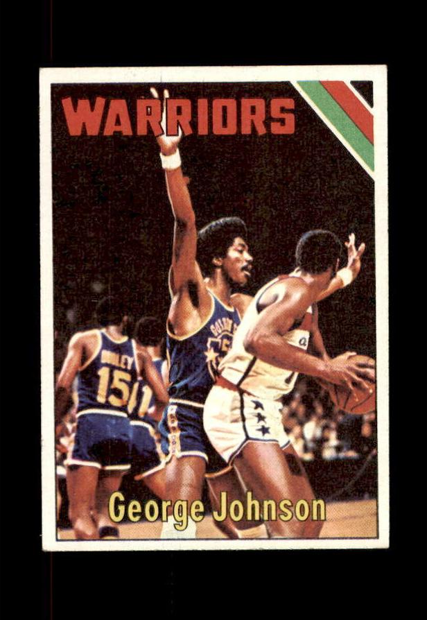 1975 Topps Basketball George Johnson #13 PSA 5.5