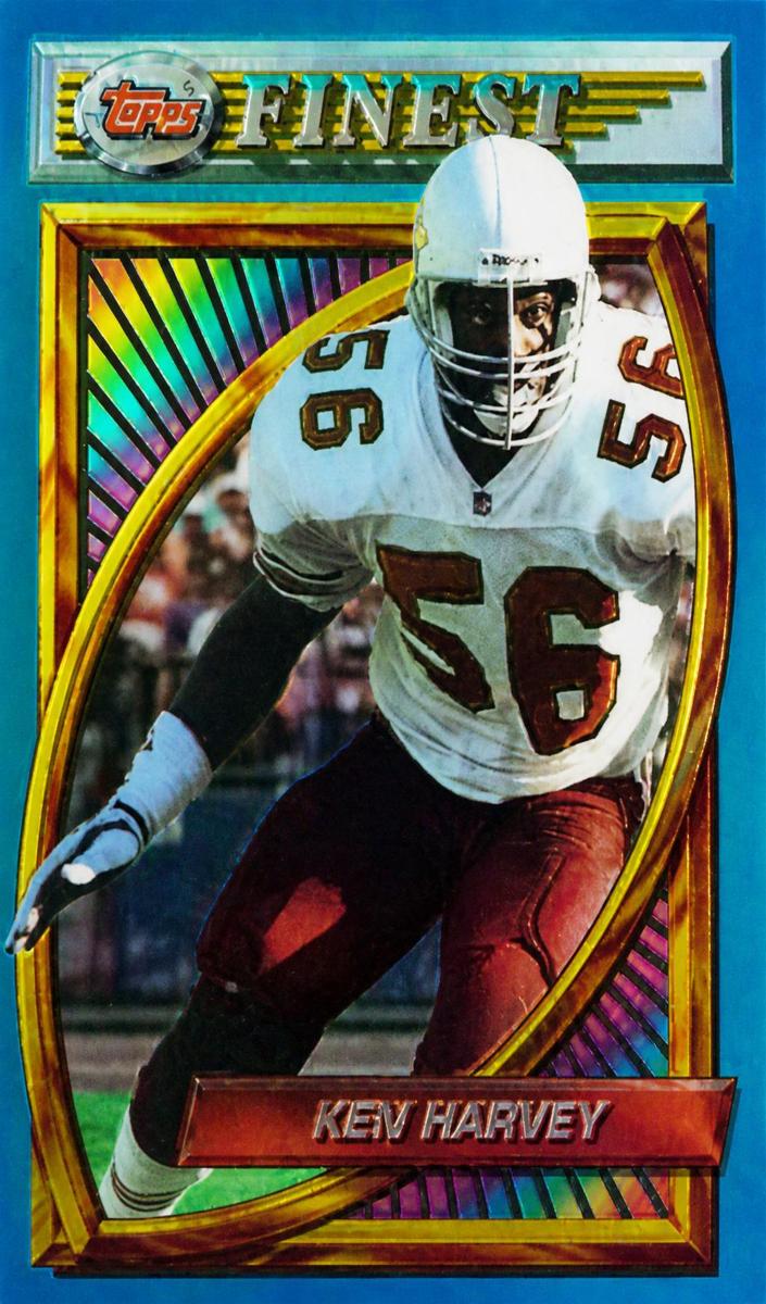1994 Topps Finest Football Ken Harvey #143