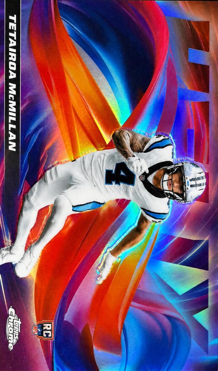 2025 Topps Chrome Football Tetairoa McMillan #HX-30