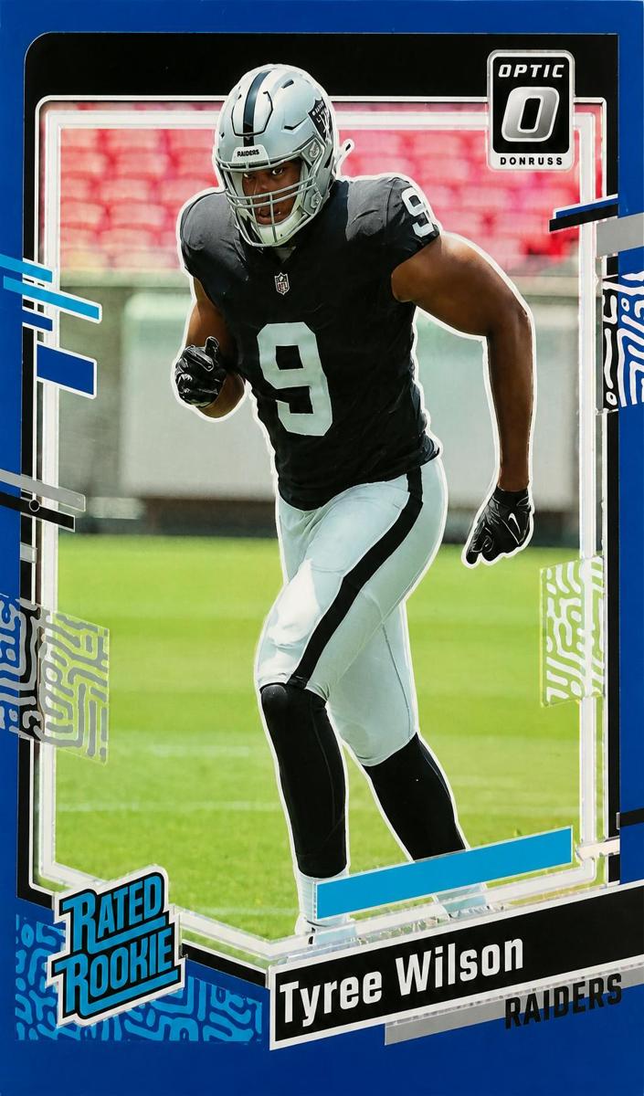 2023 Donruss Optic Football Blue Tyree Wilson #262