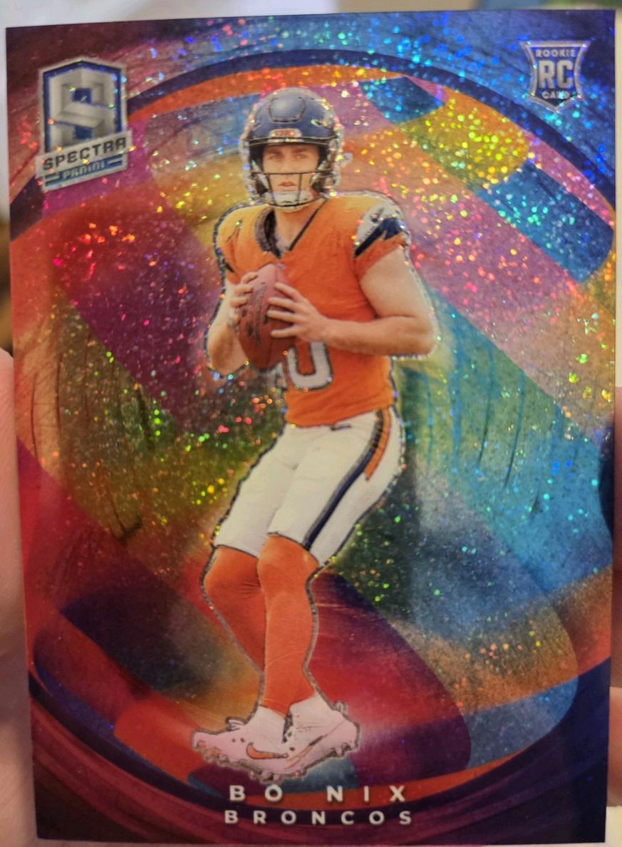2024 Panini Spectra Football Bo Nix #CS-BNX