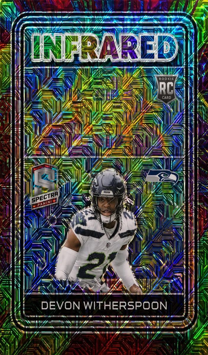 2023 Panini Spectra Football Meta Devon Witherspoon #I-DW