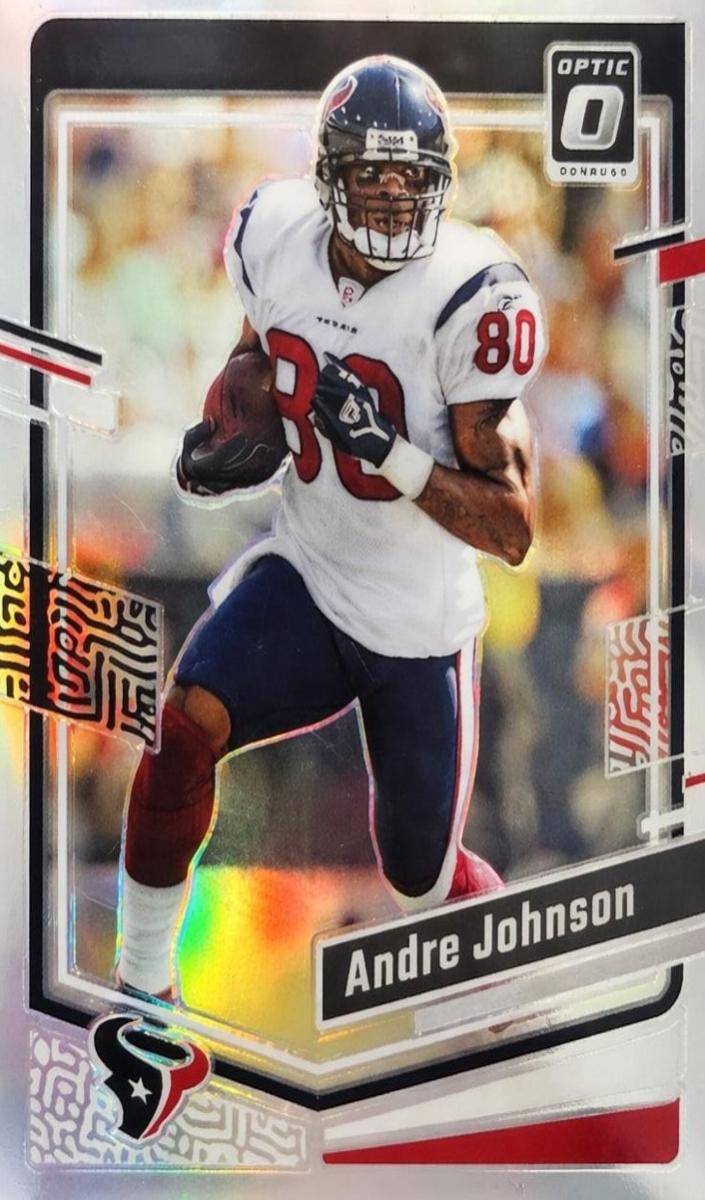2023 Donruss Optic Football Holo Andre Johnson #70