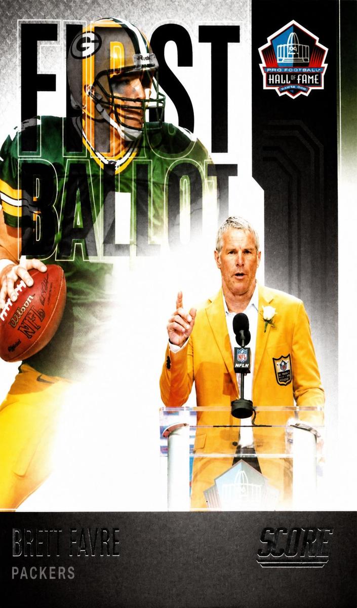 2022 Panini Score Football Brett Favre #FB-BF