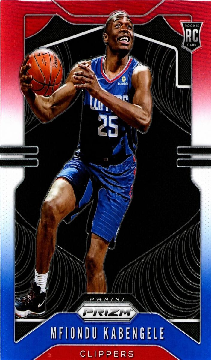 2019 Panini Prizm Basketball Red White Blue Mfiondu Kabengele #271