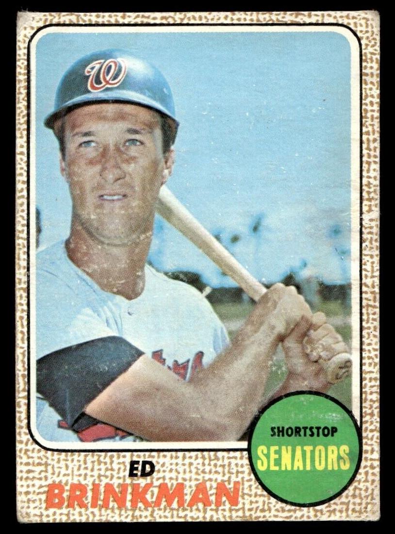 1968 Topps Baseball Ed Brinkman #49