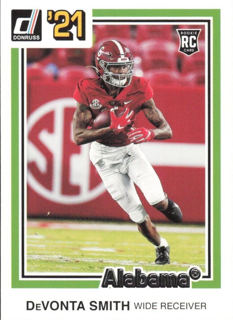 2021 Panini Chronicles Draft Picks Football DeVonta Smith #6