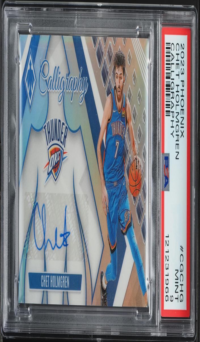 2023 Panini Phoenix Basketball Chet Holmgren #CG-CHG