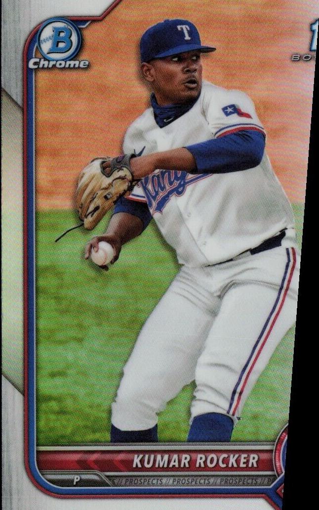 2022 Bowman Draft Baseball Refractor Kumar Rocker #BDC-164