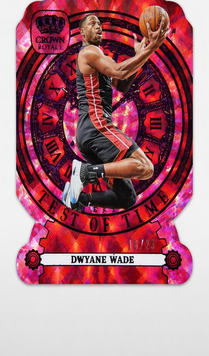 2023 Panini Crown Royale Basketball Purple Dwyane Wade #9