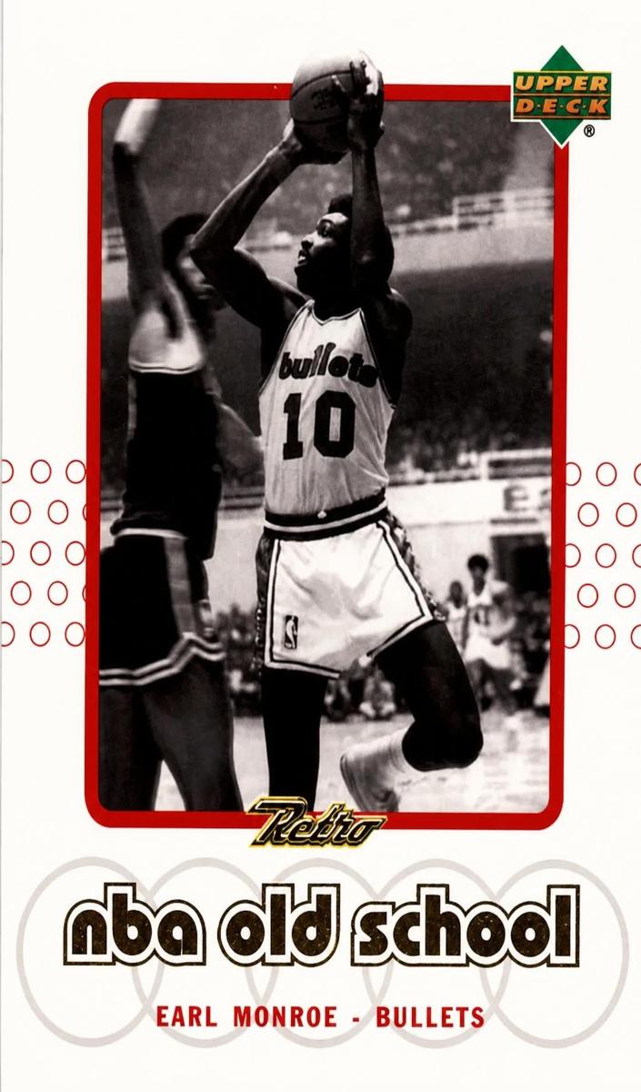 1999 Upper Deck Retro Basketball Earl Monroe #S8 PSA 9