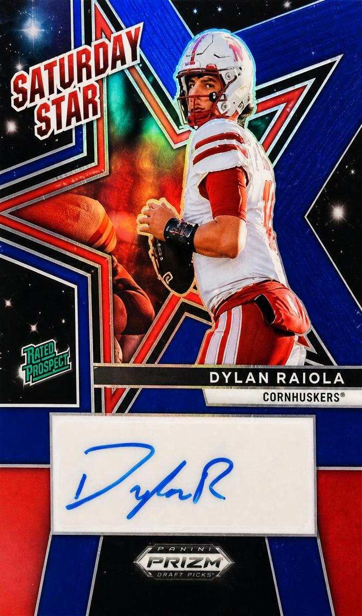 2025 Panini Prizm Draft Picks Football Blue Dylan Raiola #SSS-DRA PSA 9