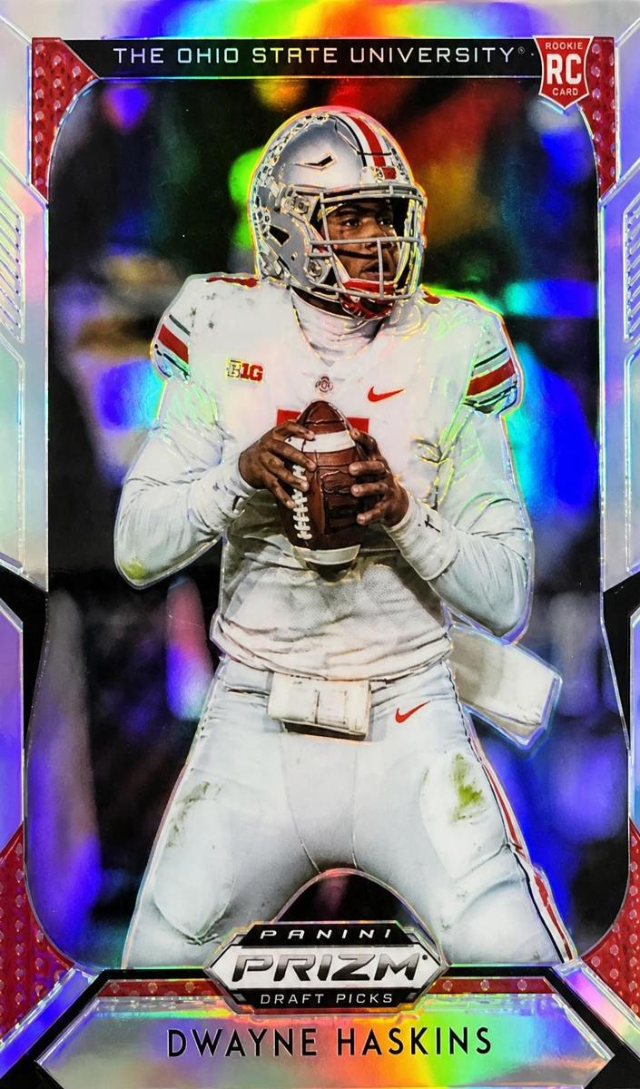 2019 Panini Prizm Draft Picks Football Silver Dwayne Haskins #113 PSA 10