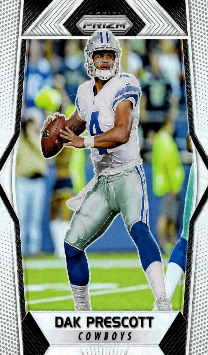 2017 Panini Prizm Football Dak Prescott #67 PSA 7