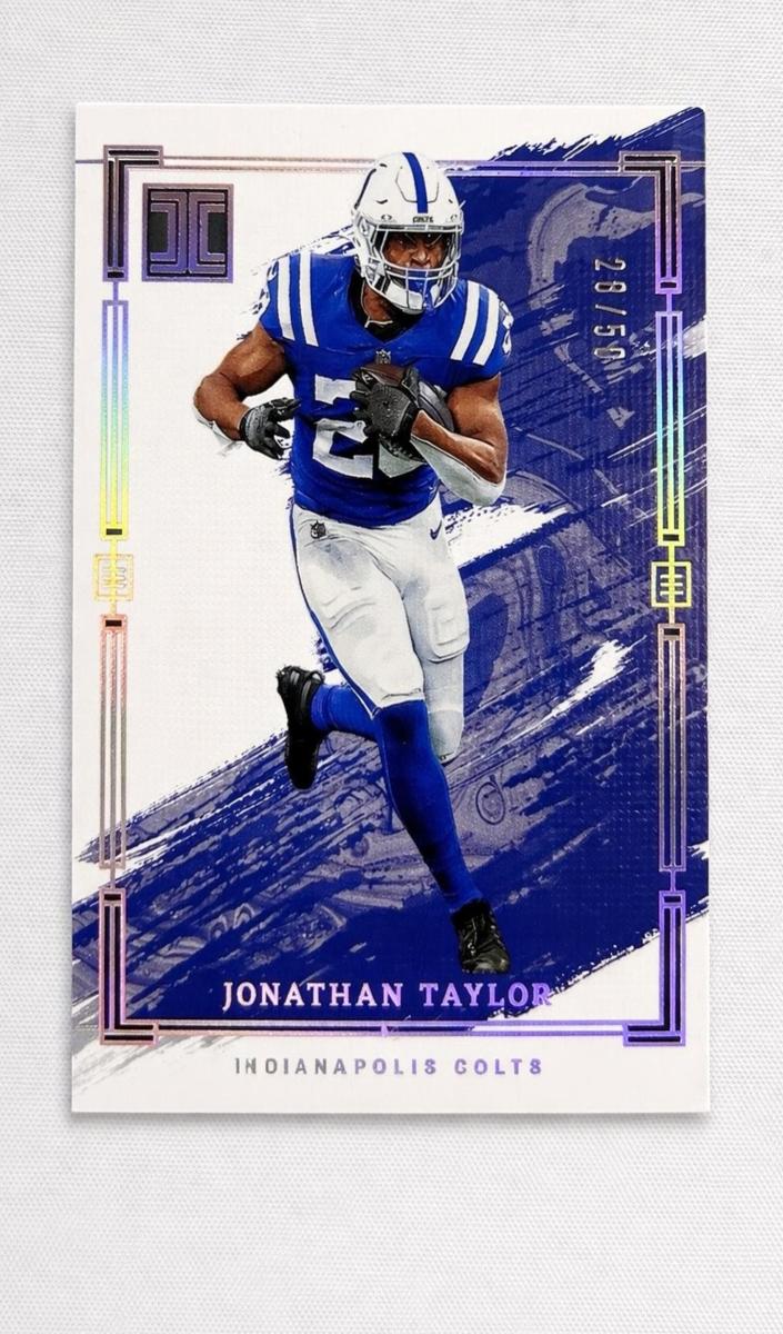 2024 Panini Impeccable Football Silver Jonathan Taylor #28